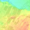 San Antonio topographic map, elevation, terrain
