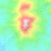 Hells Hole Peak topographic map, elevation, terrain