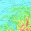 Fornoli topographic map, elevation, terrain