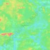 Rouyn-Noranda topographic map, elevation, terrain