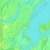 Willow Beach topographic map, elevation, terrain