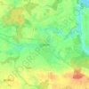 Gnoien topographic map, elevation, terrain