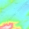 Leolo topographic map, elevation, terrain
