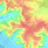 La Sauzaie topographic map, elevation, terrain