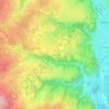 Le Taravel topographic map, elevation, terrain