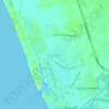 Nuevo Vallarta topographic map, elevation, terrain
