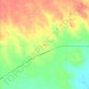 Swett topographic map, elevation, terrain