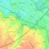 Dremmen topographic map, elevation, terrain