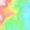 Termopilas topographic map, elevation, terrain