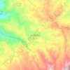 La Florida topographic map, elevation, terrain