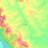 Verona Valley topographic map, elevation, terrain