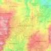 Guatemala-Stadt topographic map, elevation, terrain