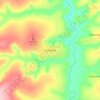 Kamonia topographic map, elevation, terrain