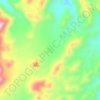 Kokerboomkloof topographic map, elevation, terrain