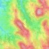 Épalle topographic map, elevation, terrain