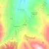 Shagllay topographic map, elevation, terrain