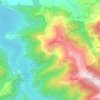 Aït Halli topographic map, elevation, terrain