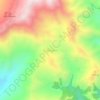 El Shugsho topographic map, elevation, terrain