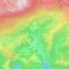 Contrà Pozza topographic map, elevation, terrain