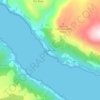 Inverinate topographic map, elevation, terrain