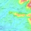 Changunarayan topographic map, elevation, terrain