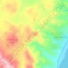 Cerro Calvario topographic map, elevation, terrain