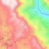 Kiltepan Peak topographic map, elevation, terrain