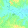 Valparaíso topographic map, elevation, terrain