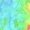 A Pedra do Lagarto topographic map, elevation, terrain