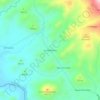 La Marañosa topographic map, elevation, terrain