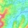 Ans de Tellado topographic map, elevation, terrain