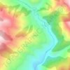 Baggan topographic map, elevation, terrain