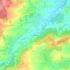 Schleiffmuehle topographic map, elevation, terrain