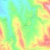 Trignete topographic map, elevation, terrain