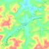 Bairro Vargem do Salto topographic map, elevation, terrain