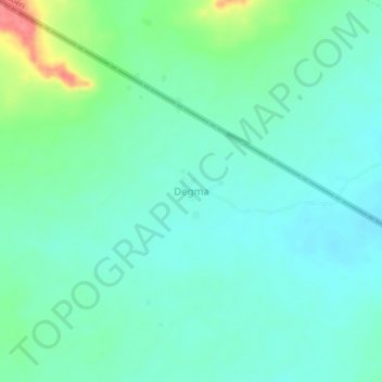 Degma topographic map, elevation, terrain