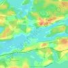 Darlington Bay topographic map, elevation, terrain