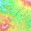 Lanjan topographic map, elevation, terrain