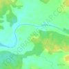 Kurkheda topographic map, elevation, terrain