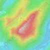 Rabensteinhorn Nordgipfel topographic map, elevation, terrain