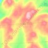 Penelope topographic map, elevation, terrain