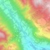 Piazza topographic map, elevation, terrain
