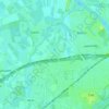 Veluwe topographic map, elevation, terrain