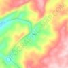 Pavon topographic map, elevation, terrain