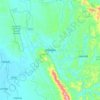 Bandarban topographic map, elevation, terrain