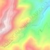 Coconetla topographic map, elevation, terrain