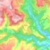 Santa Susanna topographic map, elevation, terrain