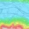 Piagno topographic map, elevation, terrain