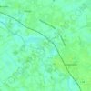 Arkel topographic map, elevation, terrain
