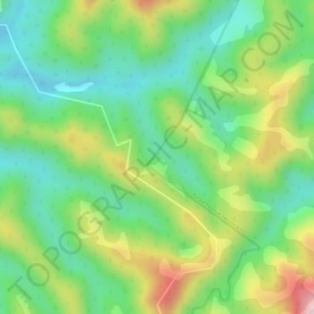 Mato Preto topographic map, elevation, terrain